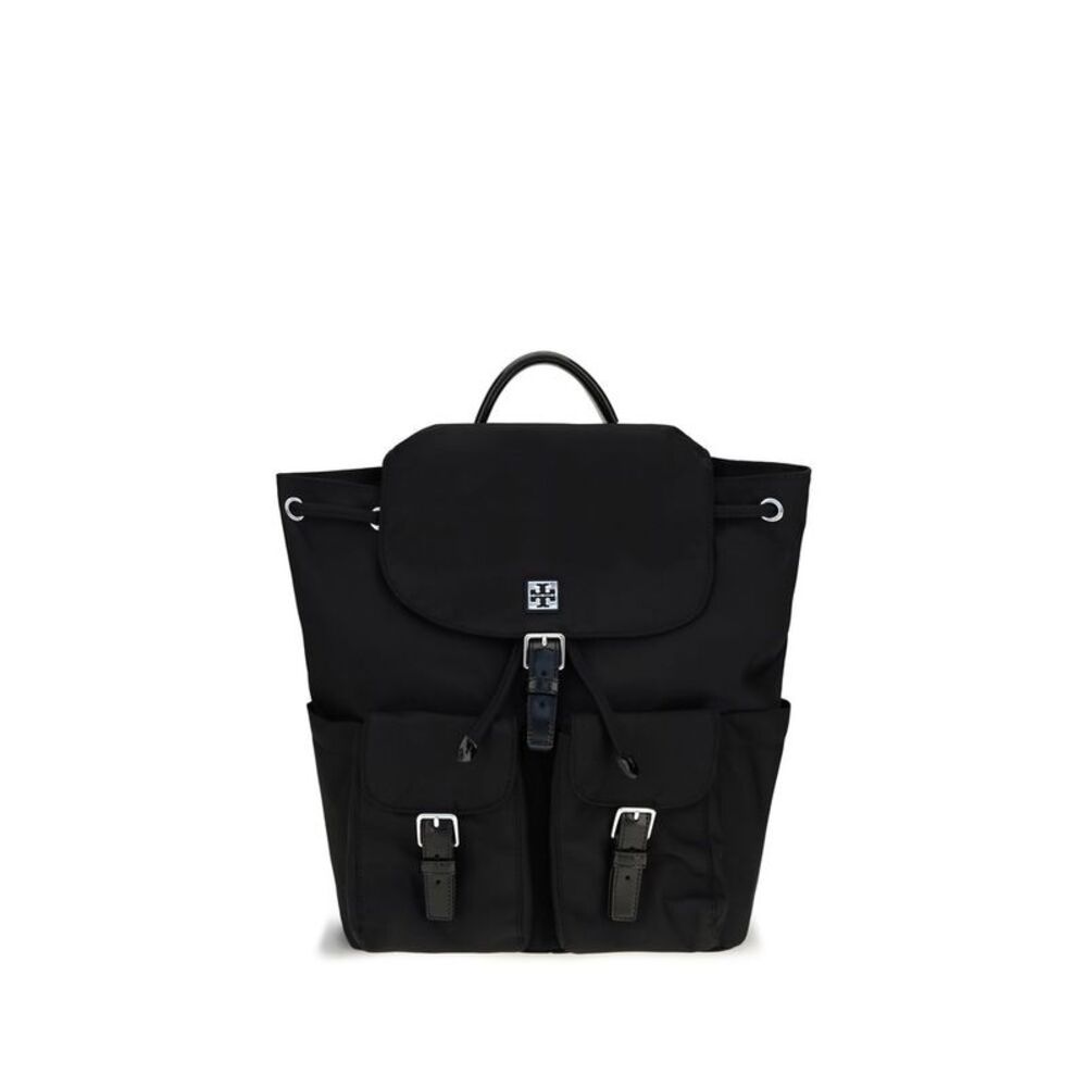 Tory Burch Black Nylon Women's Backpack